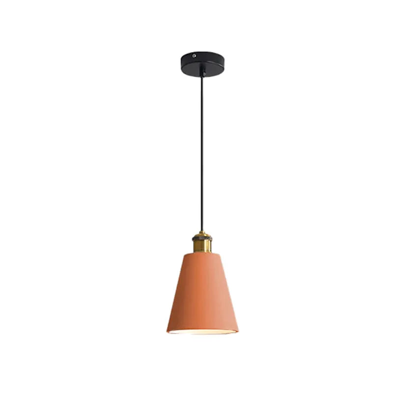 Luminária Pendente Moderna Minimalista Aspasia - Laranja