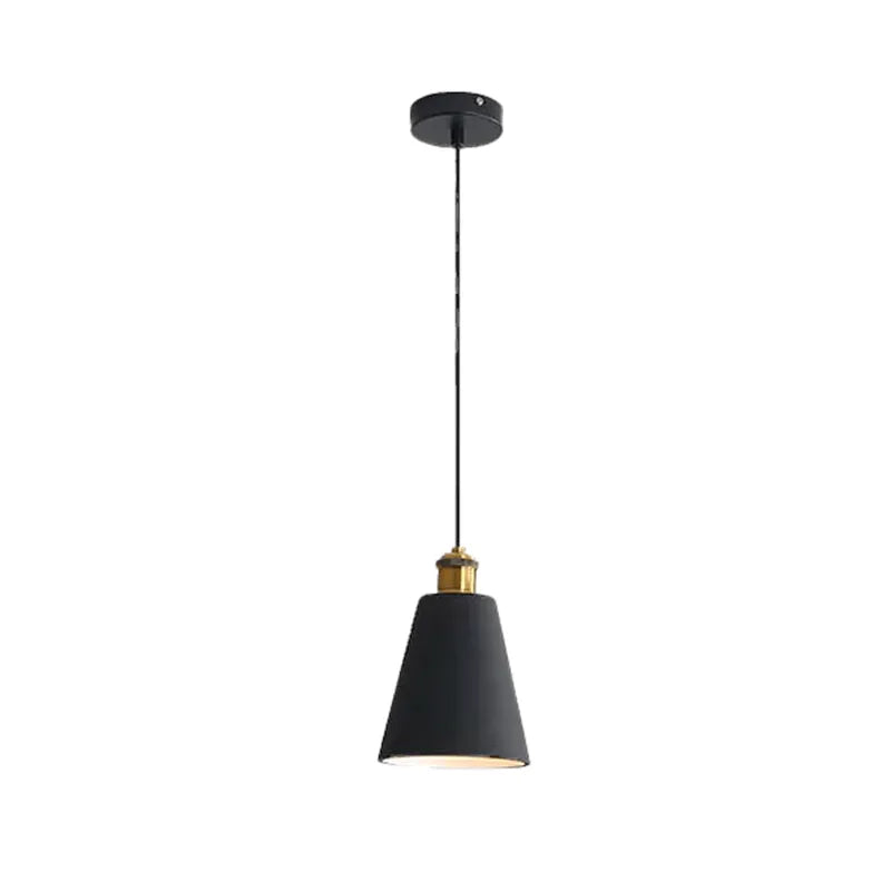 Luminária Pendente Moderna Minimalista Aspasia - Preto