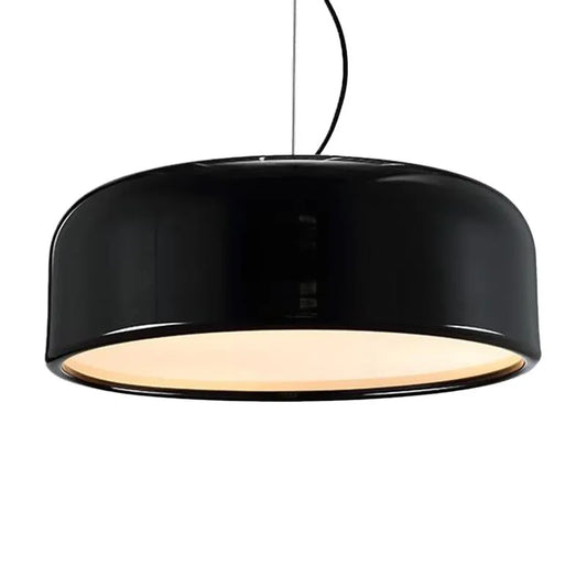 Luminária Pendente Moderna Minimalista Boho - Preto