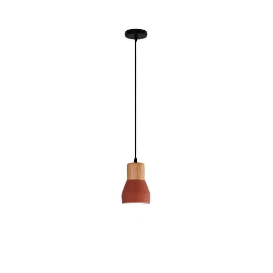 Luminária Pendente Moderna Minimalista Clio - Vermelho