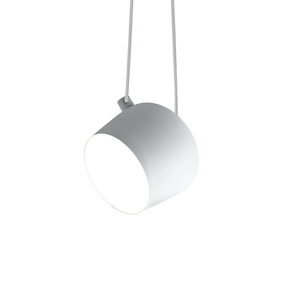 Luminária Pendente Moderna Minimalista Fantasy 1 Cúpula Branco Ø18cm - Default Title