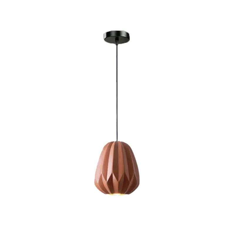 Luminária Pendente Moderna Minimalista Freya - Laranja