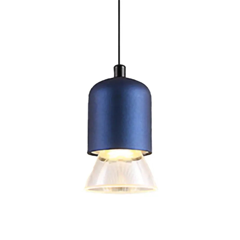 Luminária Pendente Moderna Minimalista Native - Azul