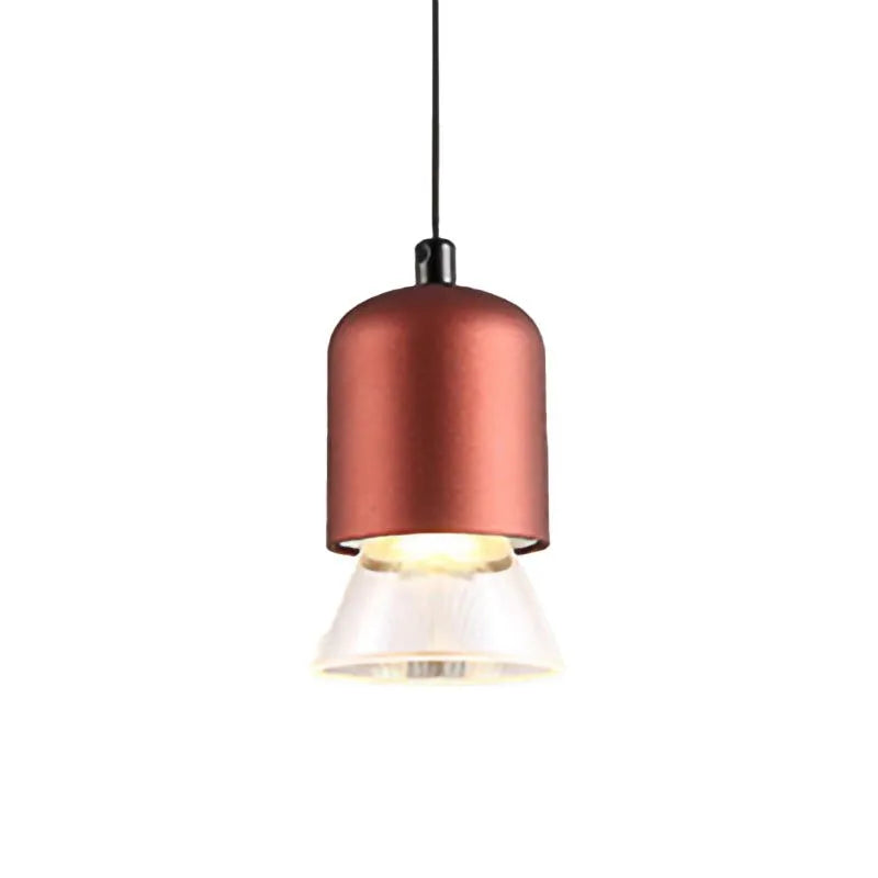 Luminária Pendente Moderna Minimalista Native - Vermelho