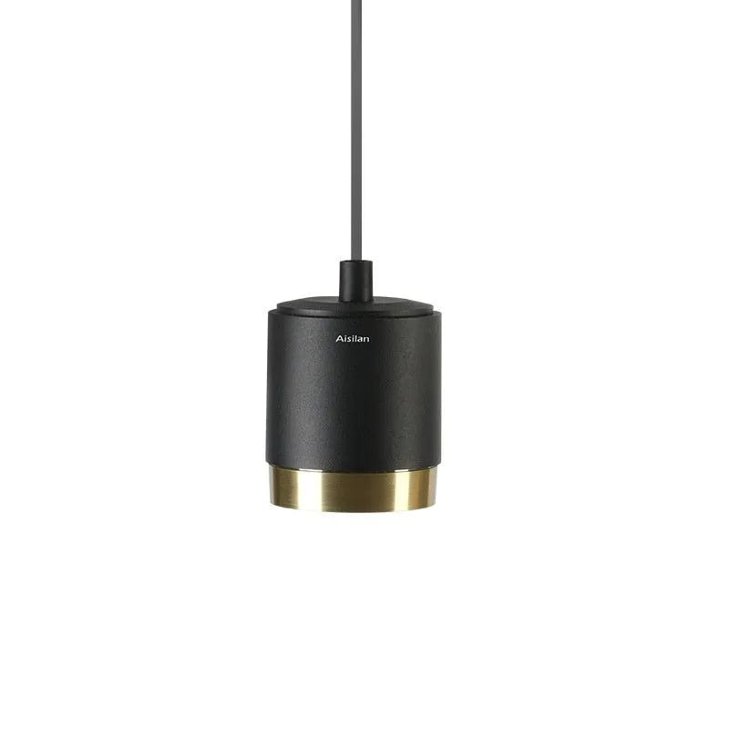 Luminária Pendente Moderna Minimalista Pristine - Preto