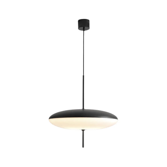 Luminária Pendente Moderna Minimalista Ufo - Preto