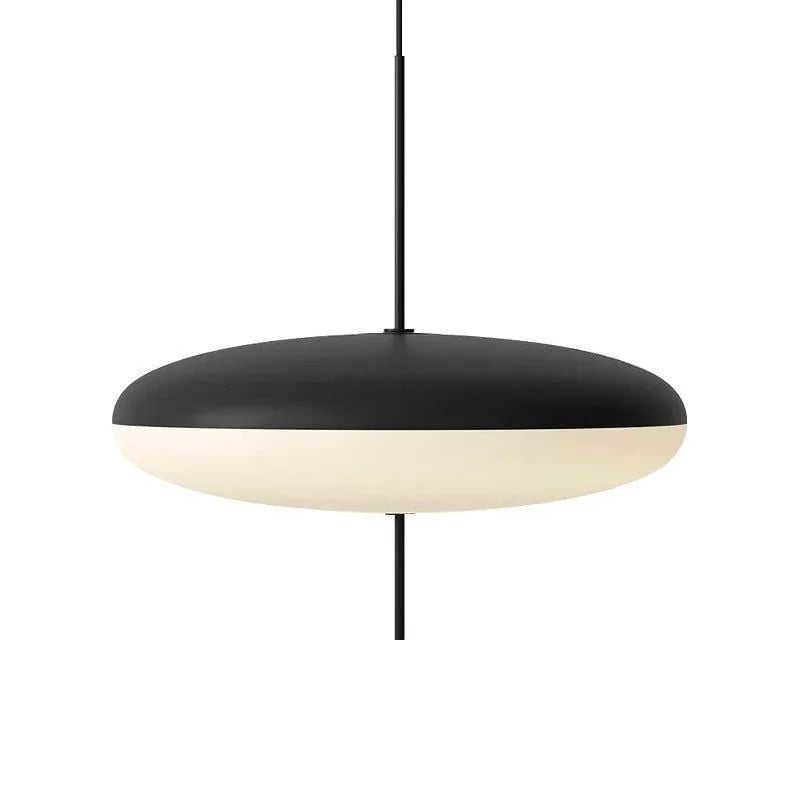 Luminária Pendente Moderna Minimalista Ufo - Preto