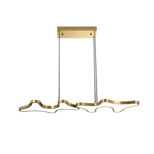 Luminária Pendente Moderno Minimalista Hemp - Dourado