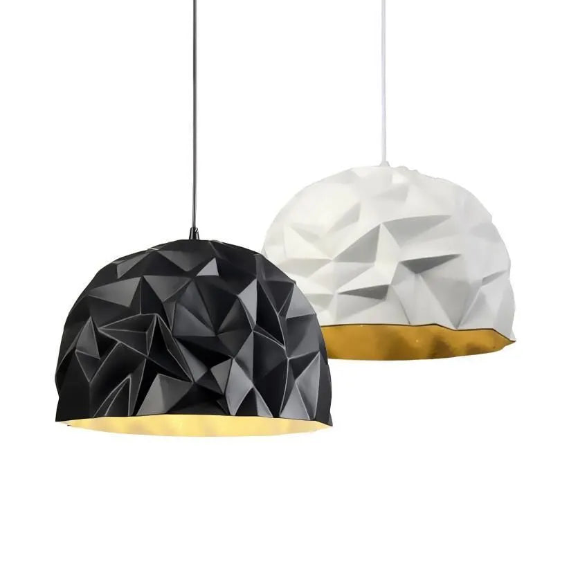 Luminária Pendente Moderno Minimalista Knead - Preto