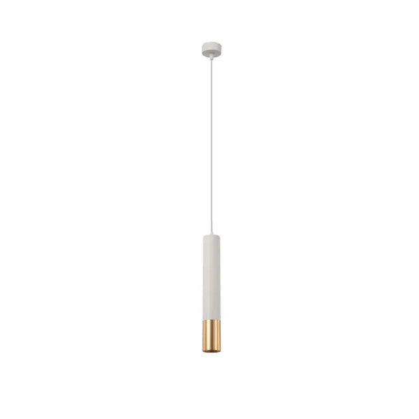 Luminária Pendente Moderno Minimalista Long - Branco / 30cm