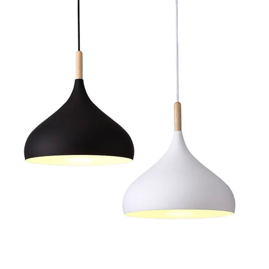 Luminária Pendente Moderno Minimalista Mall - Preto