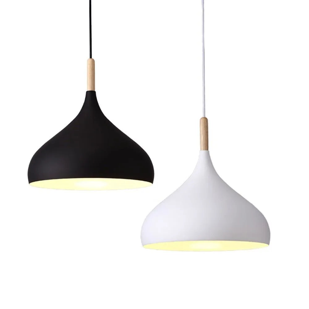 Luminária Pendente Moderno Minimalista Mall - Preto