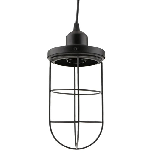 Luminária Pendente Moderno Retrô Industrial Loftt - Sem vidro / Lâmpada T125 40W