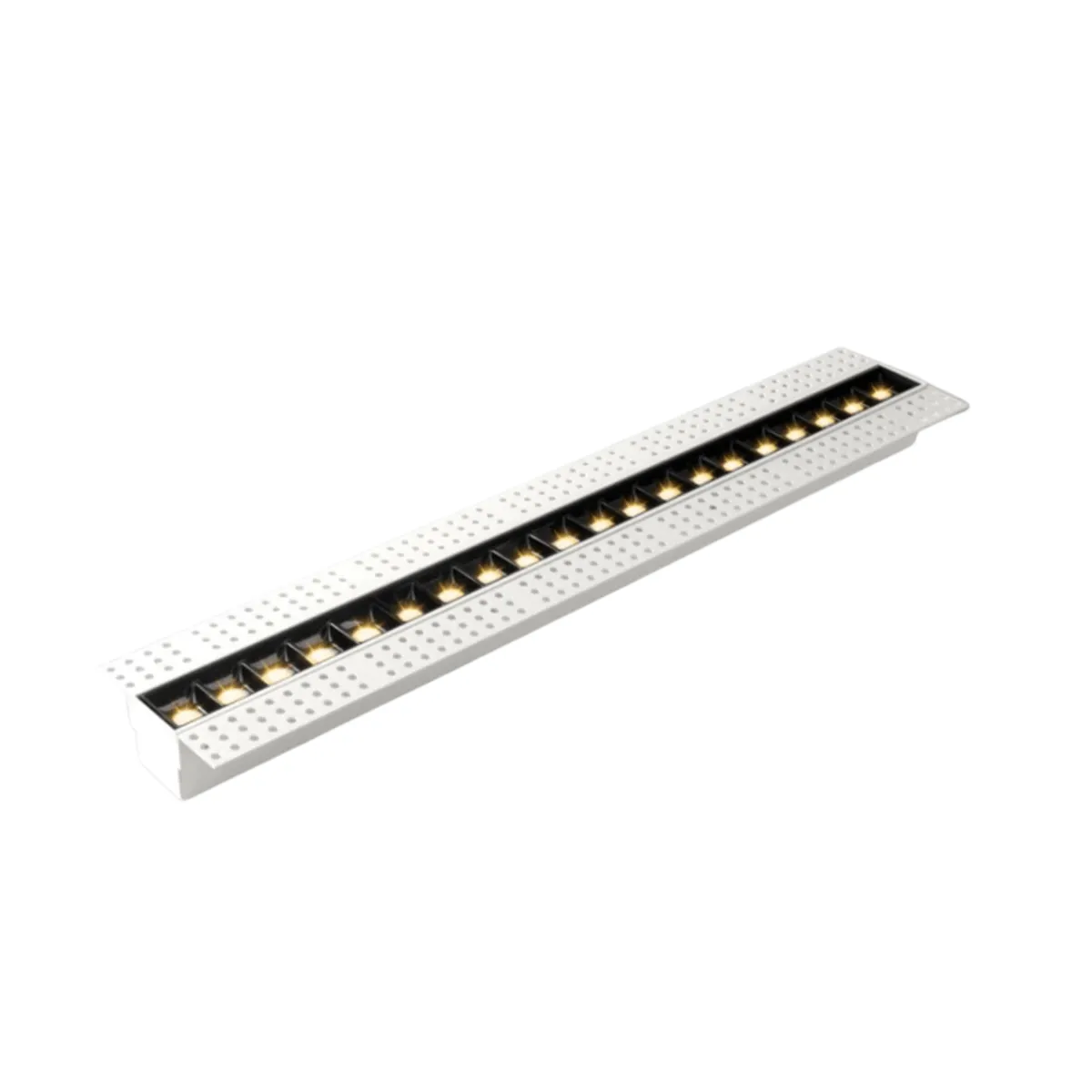 Luminária Spot Embutir Linear Antiofuscante Mini Focos No Frame LED Shy - Branco Quente (3000K) / 20W